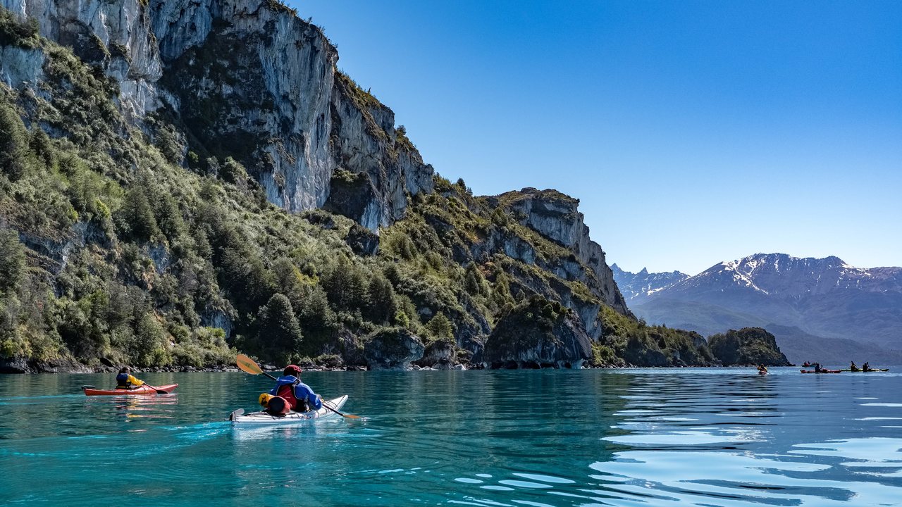 Desbravando o Lago General Carrera.