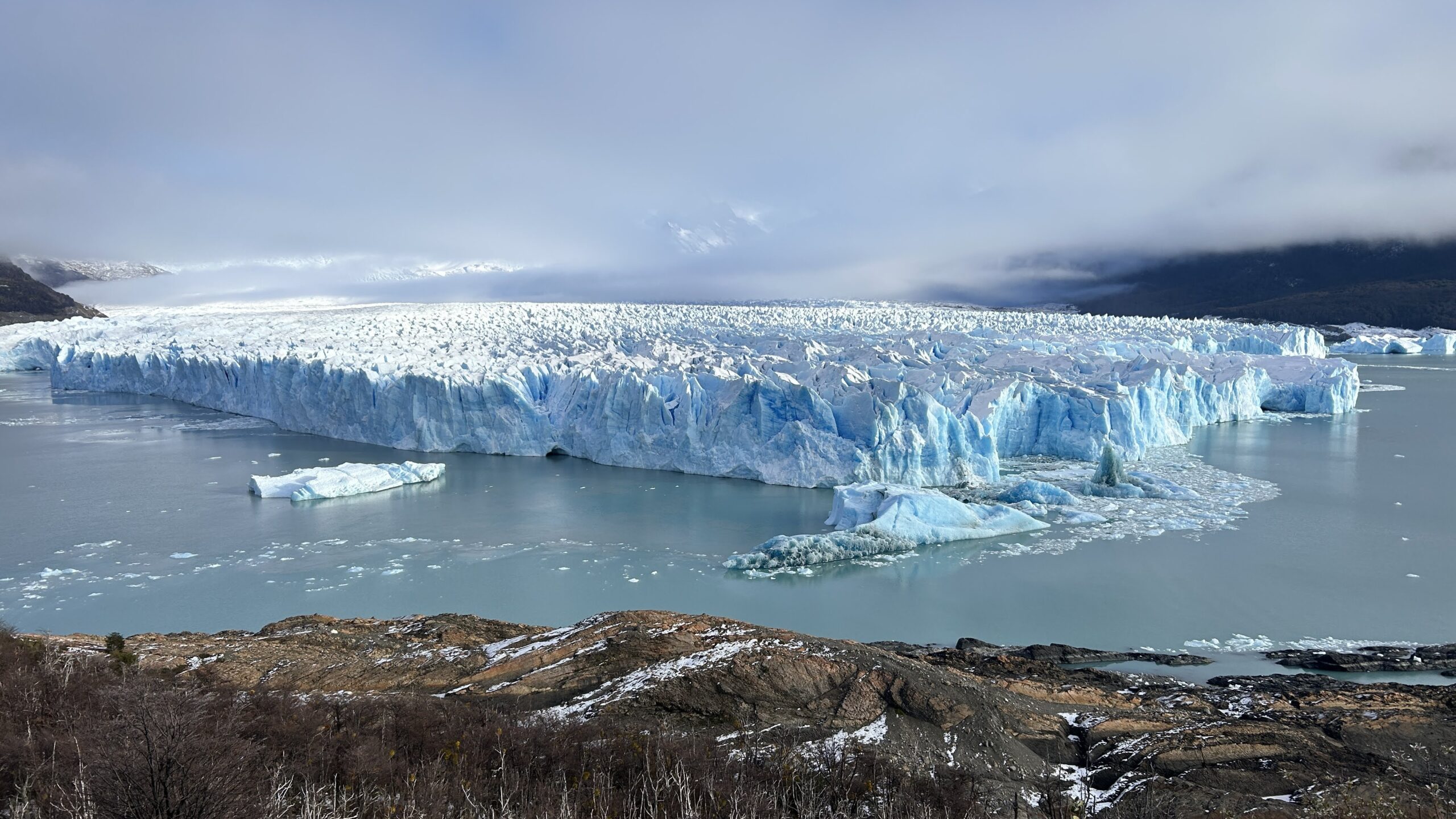 Magnitude do Glaciar Perito Moreno.